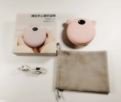 Mini USB Hand Warmer Power Bank - Dual Use Gift