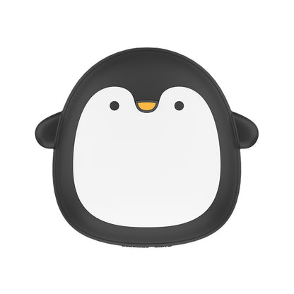 Portable Cartoon Hand Warmer Power Bank - Penguin & Polar Bear